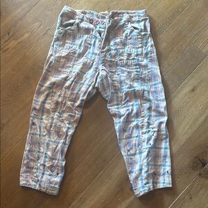 Magnolia Pearl Blue and Orange Cargo Pants